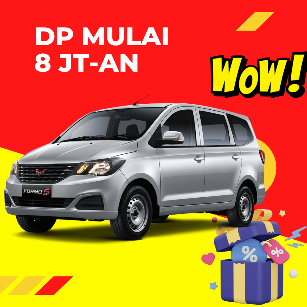 Dealer Wuling Bekasi - Harga Formo S - Kredit Wuling Formo S DP Mulai 8 Jutaan