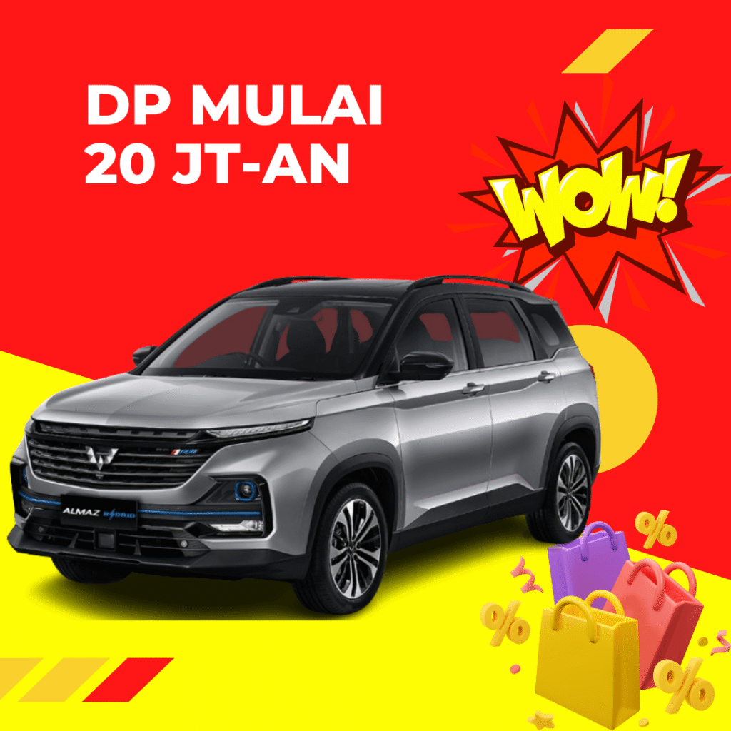 Dealer Wuling Bekasi - Harg Wuling Almaz - Kredit Almaz DP Mulai 20 Jutaan