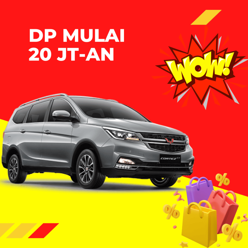 Dealer Wuling Bekasi - Harga Wuling Cortez - Kredit Cortez DP Mulai 20 Jutaan