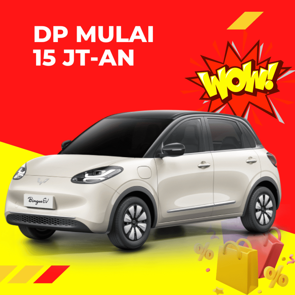 Kredit Wuling Bekasi - Harga Wuling Binguo EV - Kredit Binguo EV DP Mulai 15 Jutaan